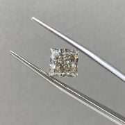 Champagne Princess Cut Lab Diamond 2.510Ct VS - LGG Jewelry